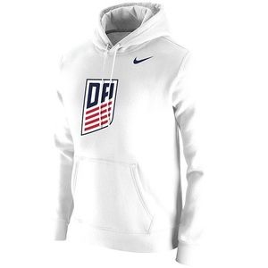 Men's Nike USWNT Club Fleece White Hoody